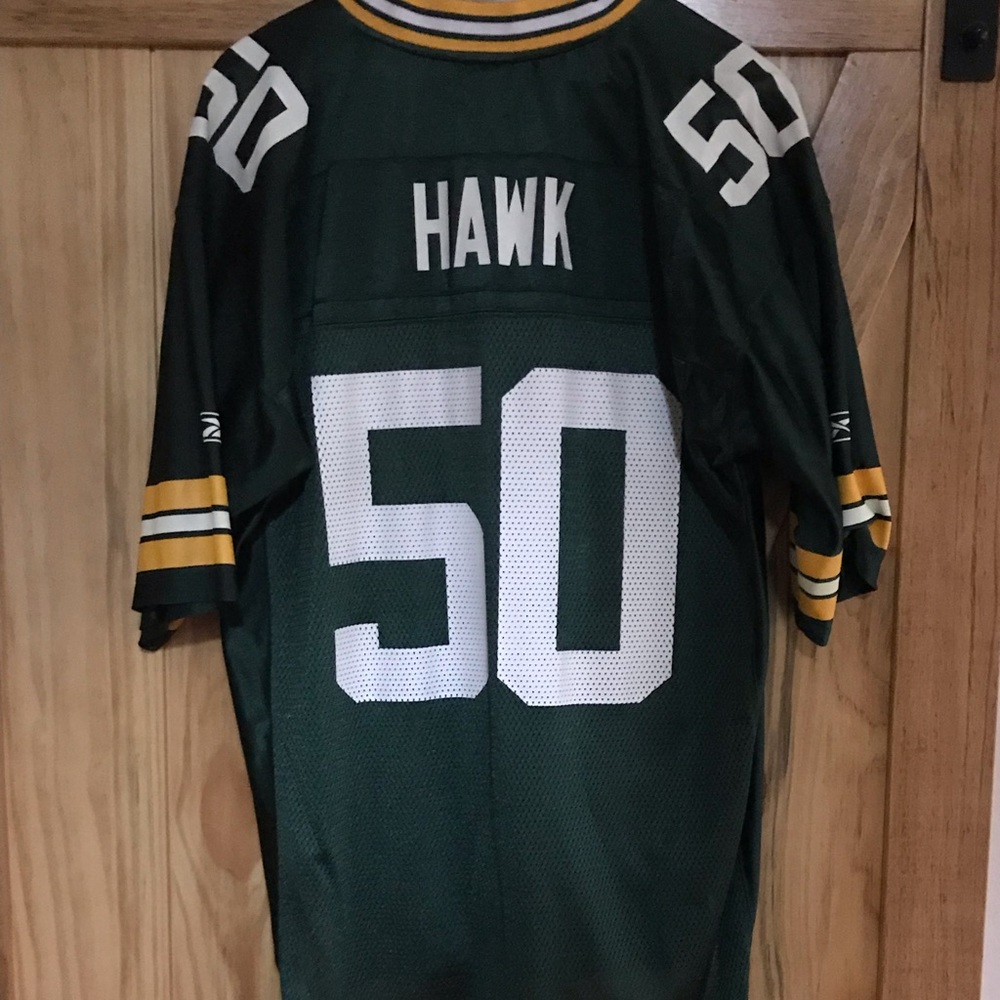 Green Bay Packers Away Jersey - Hawk 50